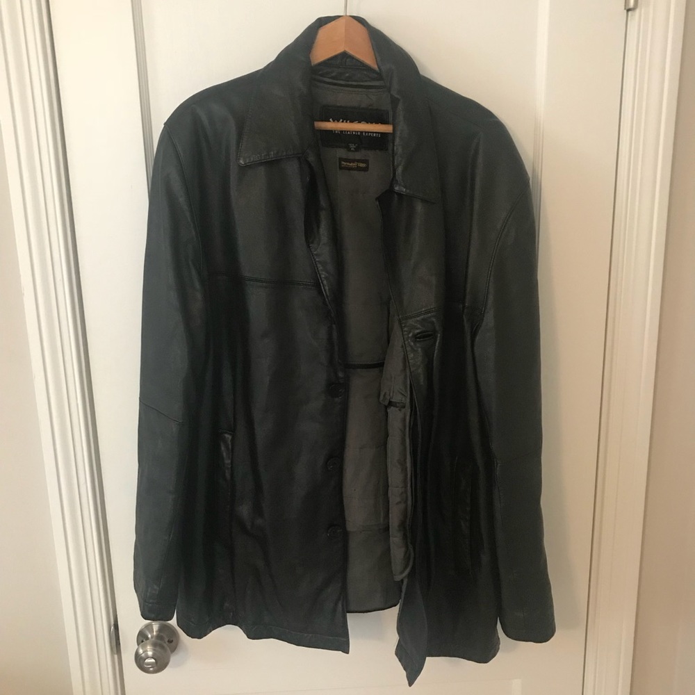 Wilson’s leather coat with thinsulate